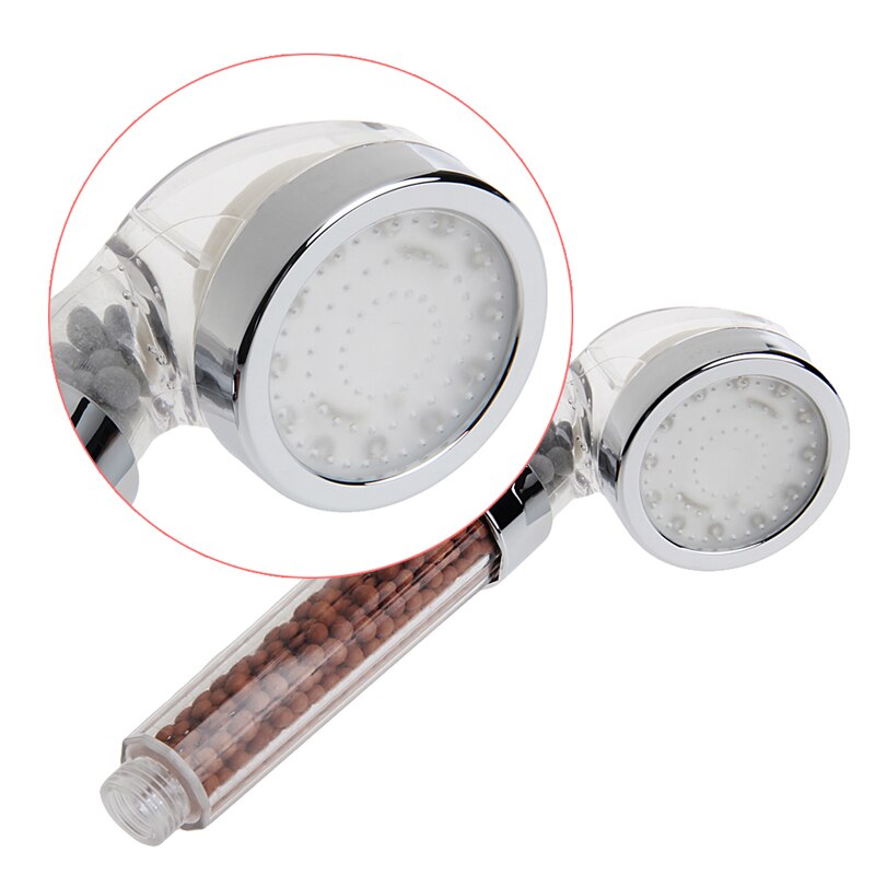 3 kleuren veranderende douchekop met led-temperatuurregeling en watergloedfilter