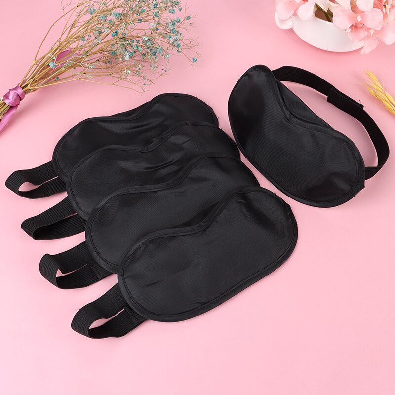 5PCS Cute Eye Aid Travel Rest Eye Cover Sleeping Mask Aviation Sleep Mask Unisex Portable Elastic Bandage