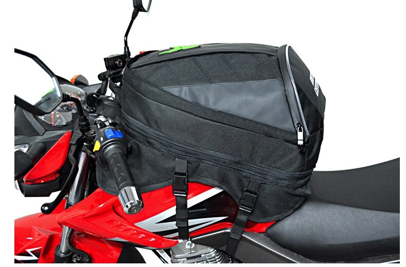 Motocentric motorsykkel drivstofftank baksete bakre bag multifunksjonell ryggsekk motorsykkel navigasjonsbag universal