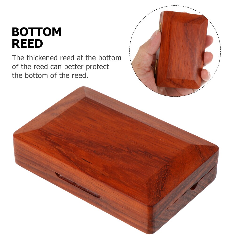 1pc Portable Suona Reed Storage Box Reed Carrying Case Suona Reed Supplies