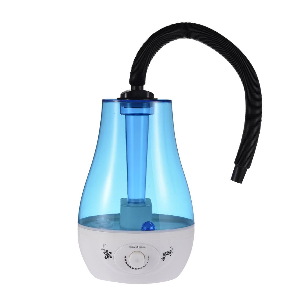 3L Reptile Humidifier Silent Crawler Blue Box Atomizer Water Mist Dispenser With Adjustable Hose Humidifier Pet Lizard Supplies