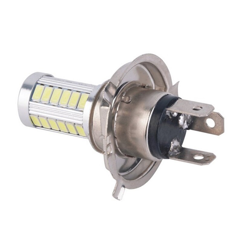 H4 33SMD Led Motorfiets Koplampen 800LM 6500K Led Motor Dagrijverlichting Autolichten