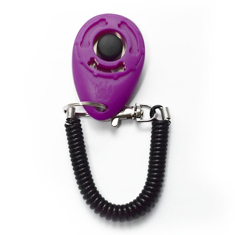 Pet Training Levert Klik Geluid Clicker Hond Levert Training Sirene Clicker Geluid Gids Duurzaam Training Clicker Voor Hond: Purple