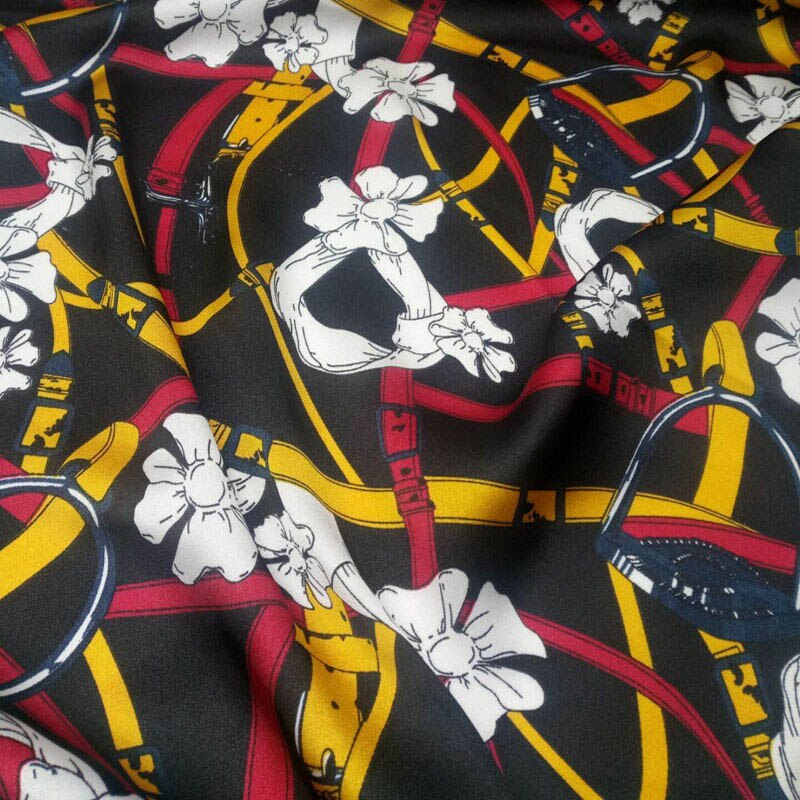 Chiffon stoff Sommer Neue Badeanzug Chiffon Gedruckt Stoff Sonnencreme Zubehör Blumen- gedruckt Chiffon