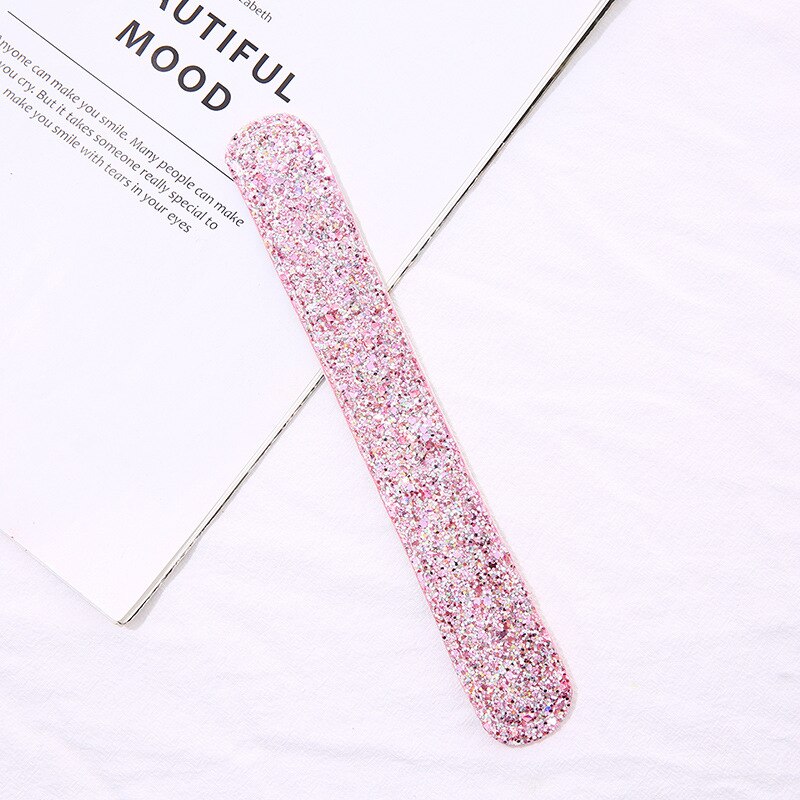 4 Stks/set Pailletten De Mermaid Armbanden Glitter Slap Armbanden Voor Meisjes Suède Backing Sparkly Snap Armband Set: 9