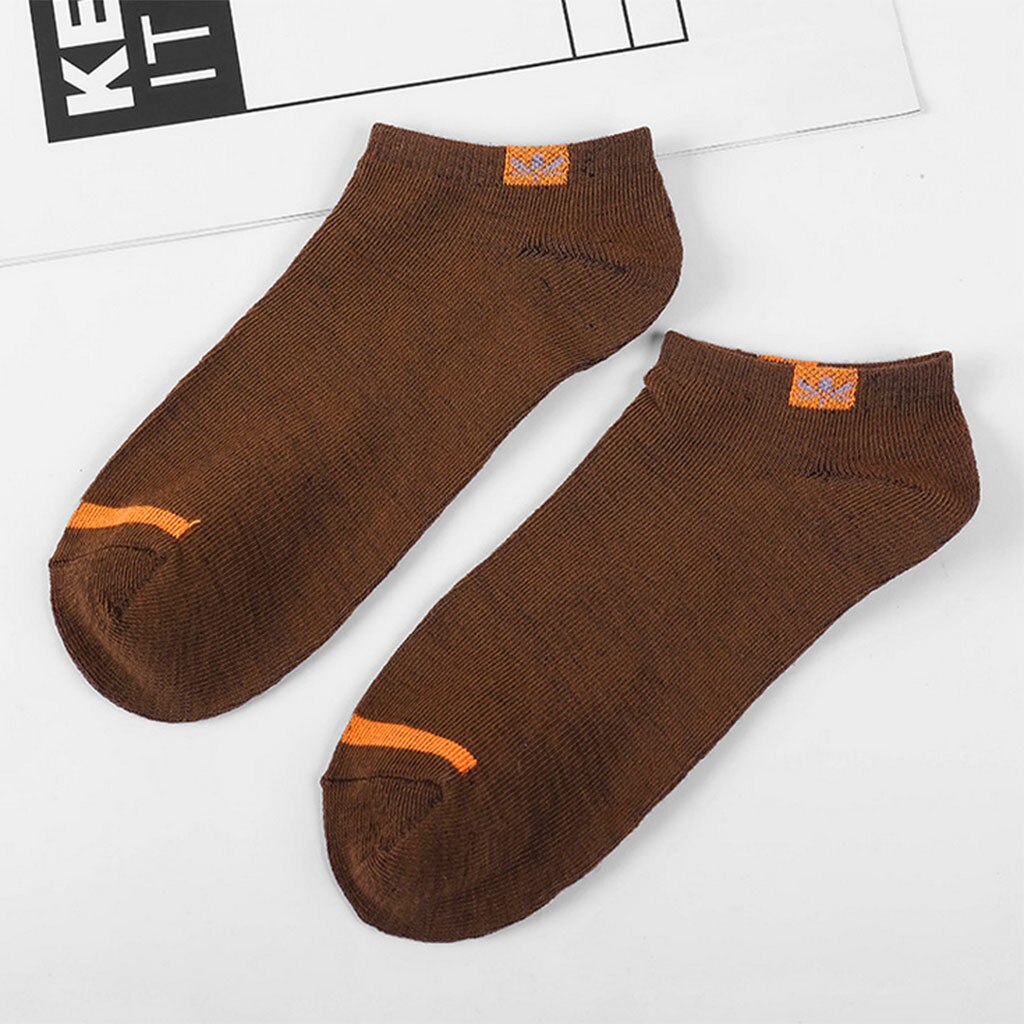 Men's Socks Cotton Boat Socks All Seasons Spring Autumn Male Casual Harajuku Breathable White Black Men Ankle Sock Meias: C