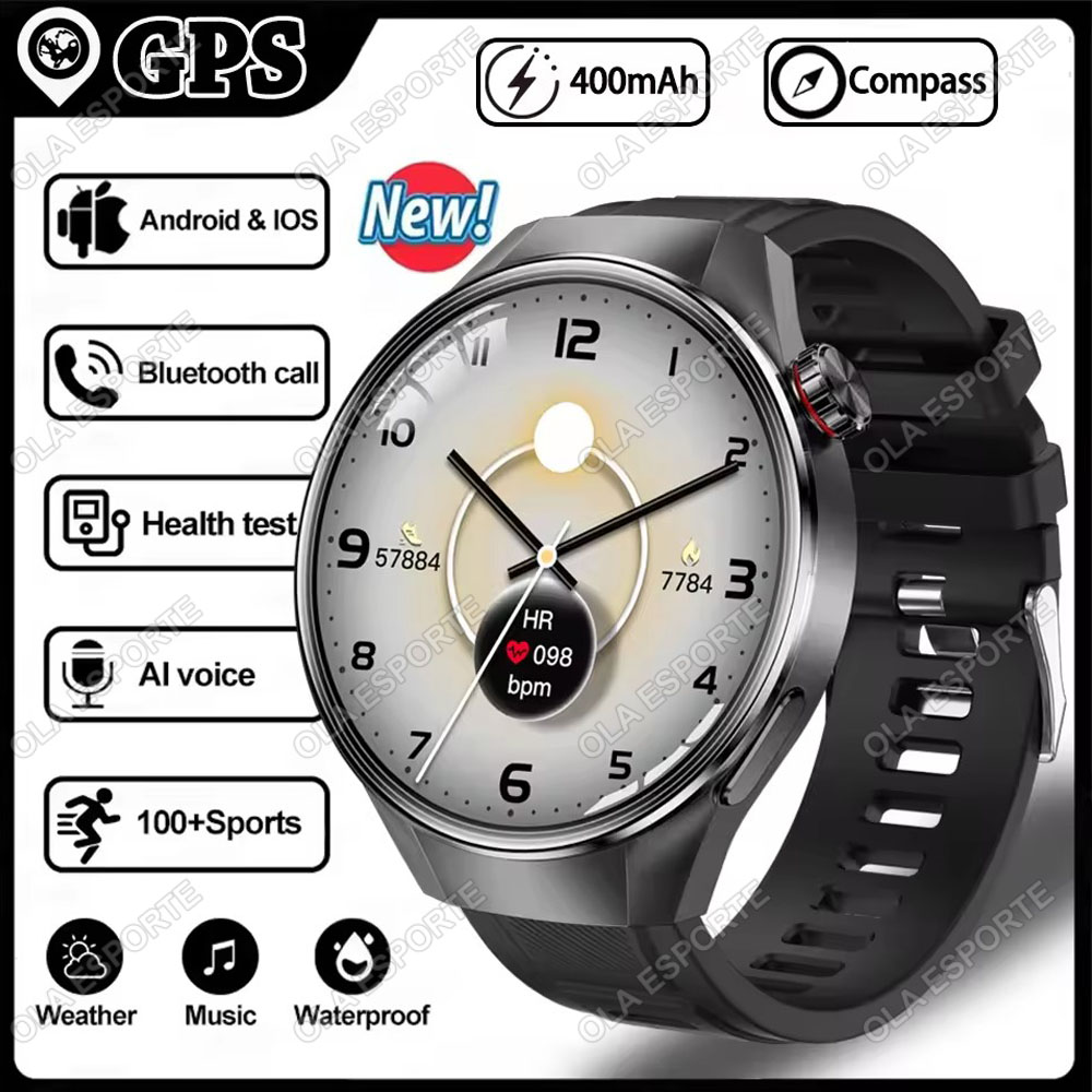 G5 plus sprytny zegarek mężczyźni zegarek 5 zawodowiec 99% stosunek AMOLED ekran kompas BT połączenie GPS trajektoria serce wskaźnik kompas Smartwatch Człowiek Nowy: biały