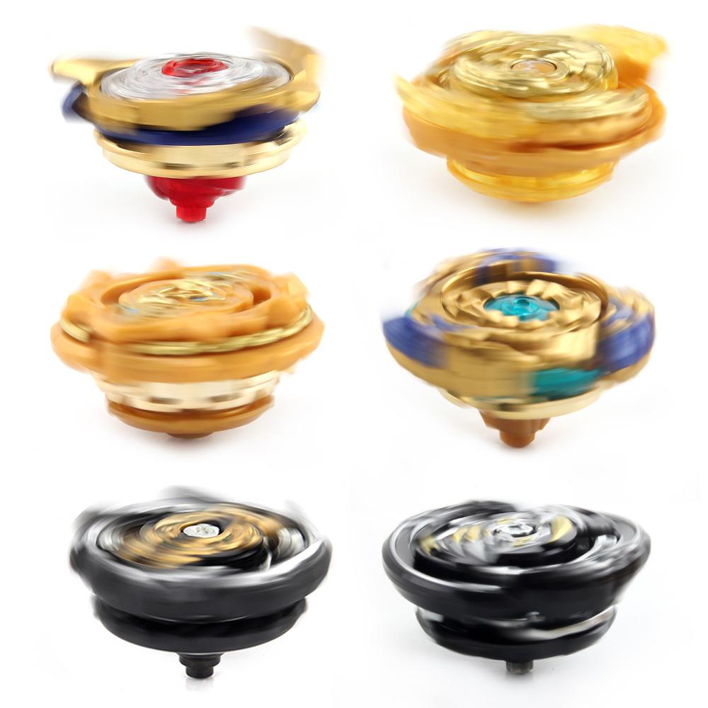 Mksafn Bayblade Burst Gold Metal Spinning Top Toys Black Golden Starter Gyroscope Arena Toy Bays Bable Bables Boy Christmas