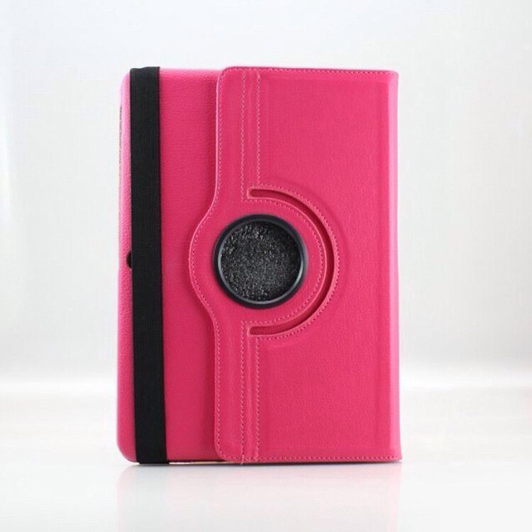 Case For Samsung Galaxy Tab Pro 10.1 SM-T520 T521 T525 Tablet PU Leather Cover For Samsung Note Edition 10.1 P600 P605 Case: Rose Red
