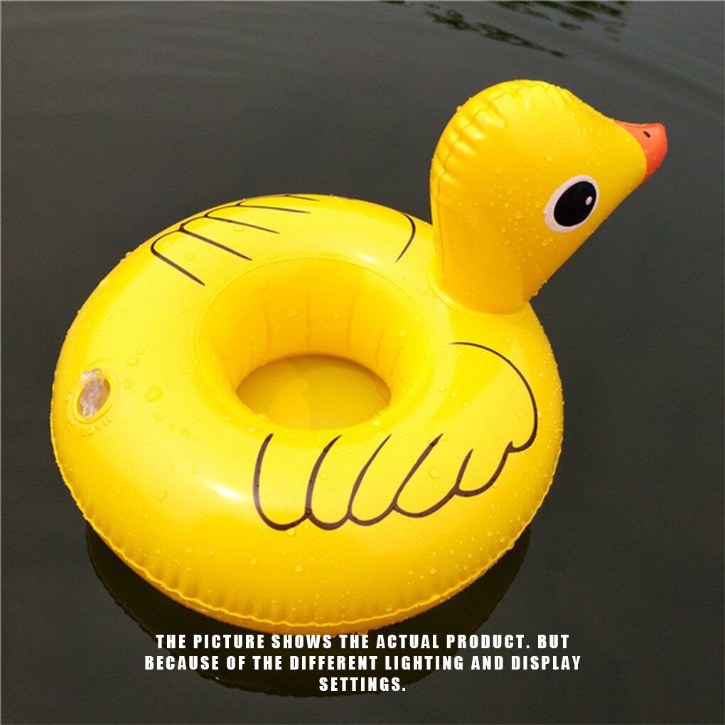 Posavasos inflable para piscina, portavasos de PVC para bebidas, EN LA Piscina