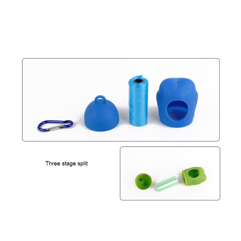 Pet Waste Bag Dispenser For Dog Waste Bag Holder - Plastic Garbage Bag Dispenser Carrier Case，Dog Pet Roll Waste Poop Bags