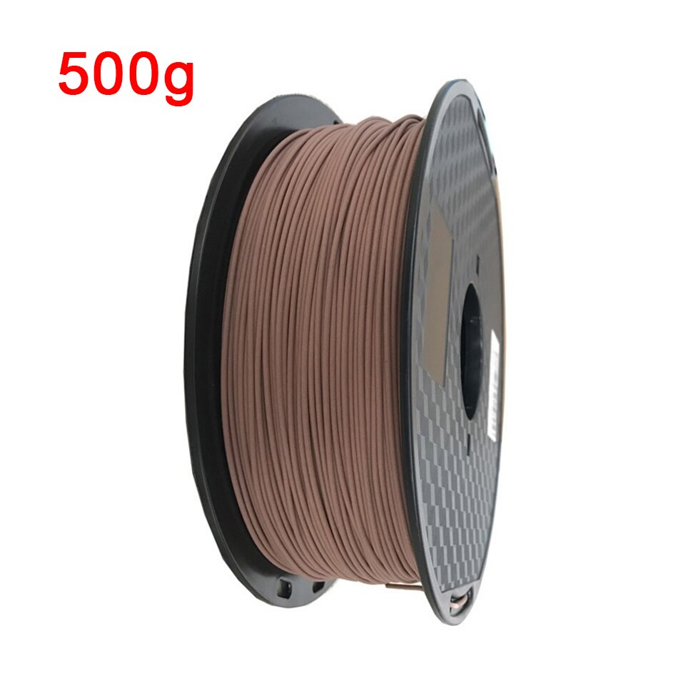 PLA Filament 1.75mm Wood Pla Filaments 3D Printer Non-toxic 500g/250g Sublimation Supplies Wooden Effect 3D Printing Materials: 500g -Mahogany