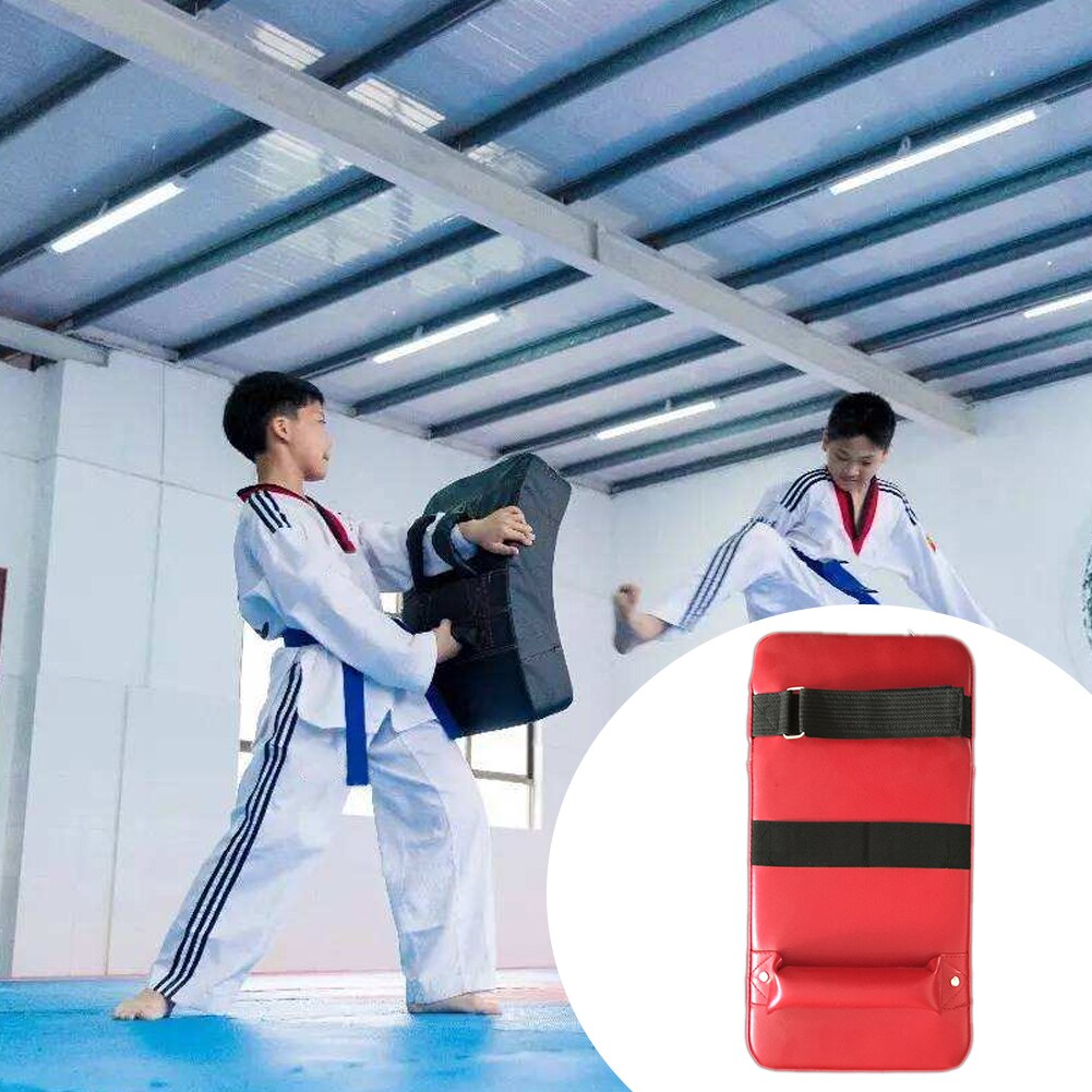 Tilbehør karate fitnessudstyr kick target boksning taekwondo punch pad beskyttende indendørs sportsbuffer pu kampsport
