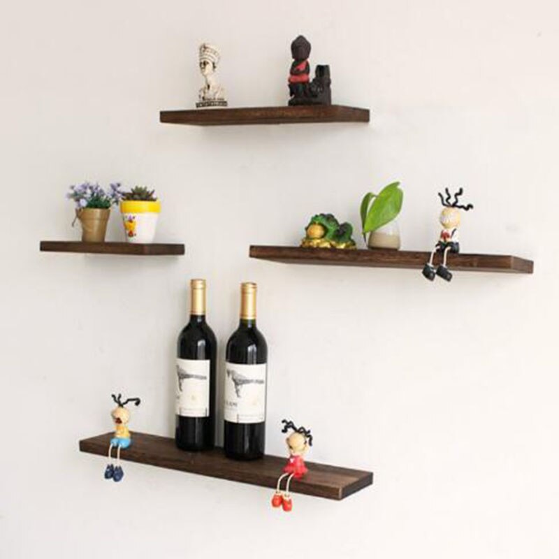 Bamboe wandopbergrek, scheidingswand, woonkamer tv-hangdecoratieframe, slaapkamerwand, massief houten plank, 2- delig