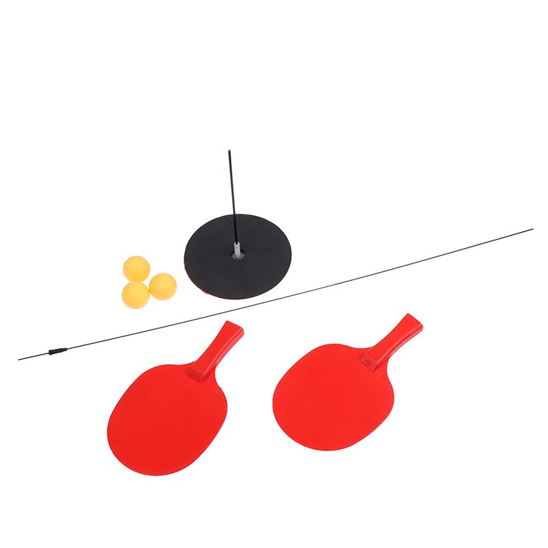 Portable Ping Pong Training Tool Soft Shaft Practice Trainer Self-study Machine Table Tennis Ball Set Home Exercise