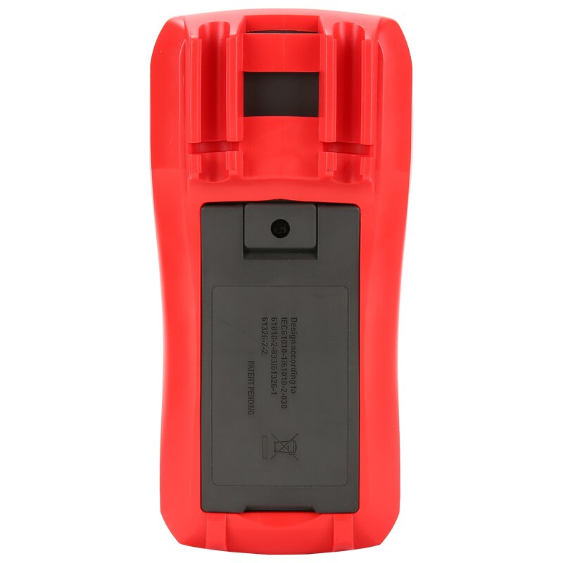 Multímetro digital uni t ut890c ut890d +, multímetro digital de capacitância de frequência ac dmm, testador de temperatura e luz de fundo