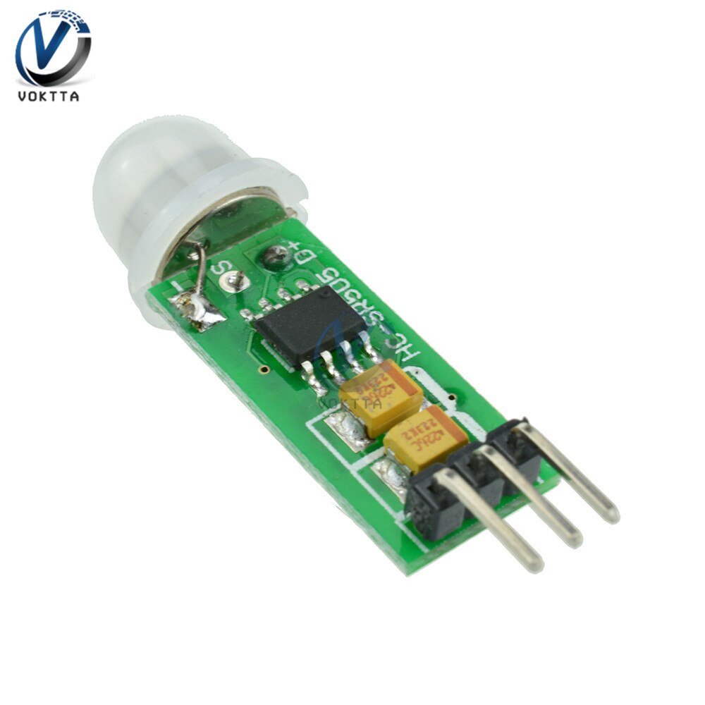 HC-SR501 HC-SR505 Einstellen IR Pyroelektrische Infrarot PIR Modul bin312 Bewegung Sensor Detektor Modul mit HC-SR501 Halterung Diy: SR505 Sensor