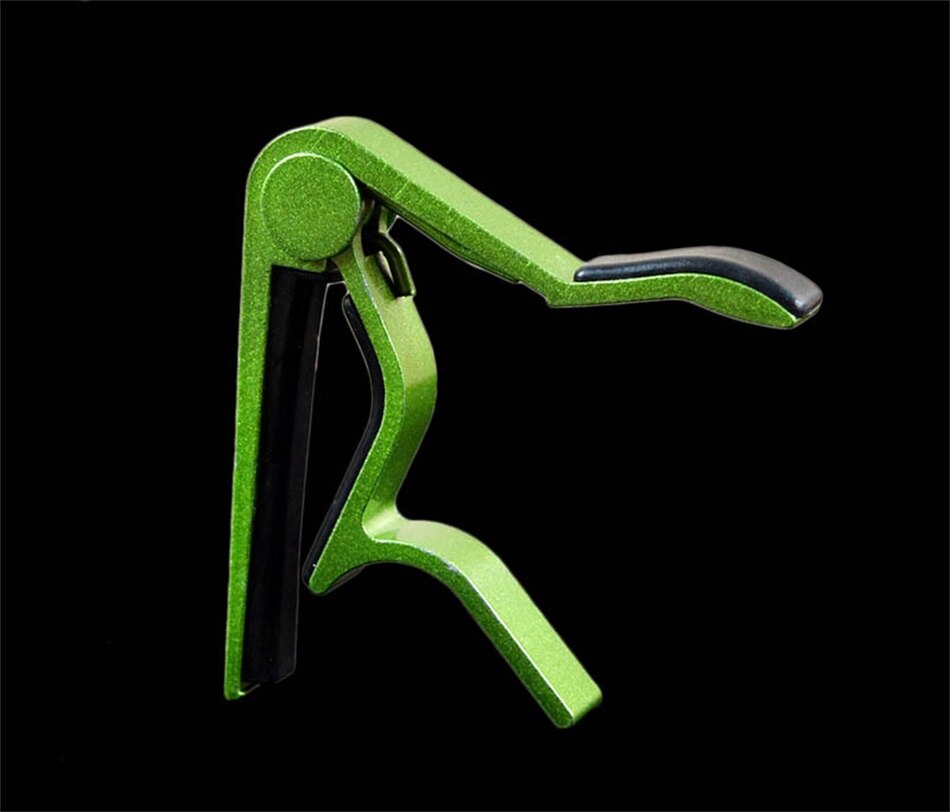 Hoge Aluminium Universal Capo Gitaar Accessoires Quick Change Clamp Key Akoestische Klassieke Gitaar Capo Voor Onderdelen: green