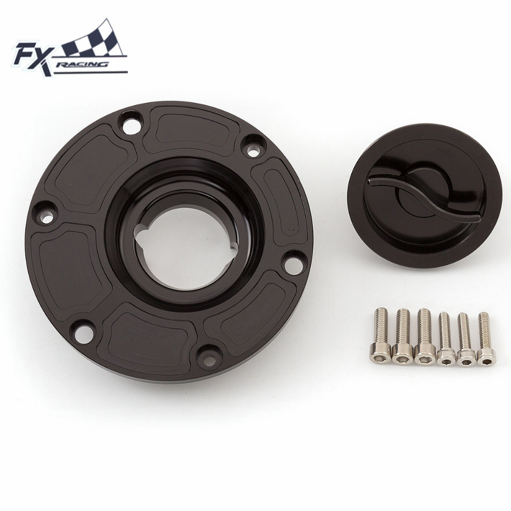 CNC Aluminum Motorcycle Gas Cap Tank Cap Fuel Tank Cap For Aprilia RS125 RS250 RS 125 RS 250 1999 Shiver 750 All Years