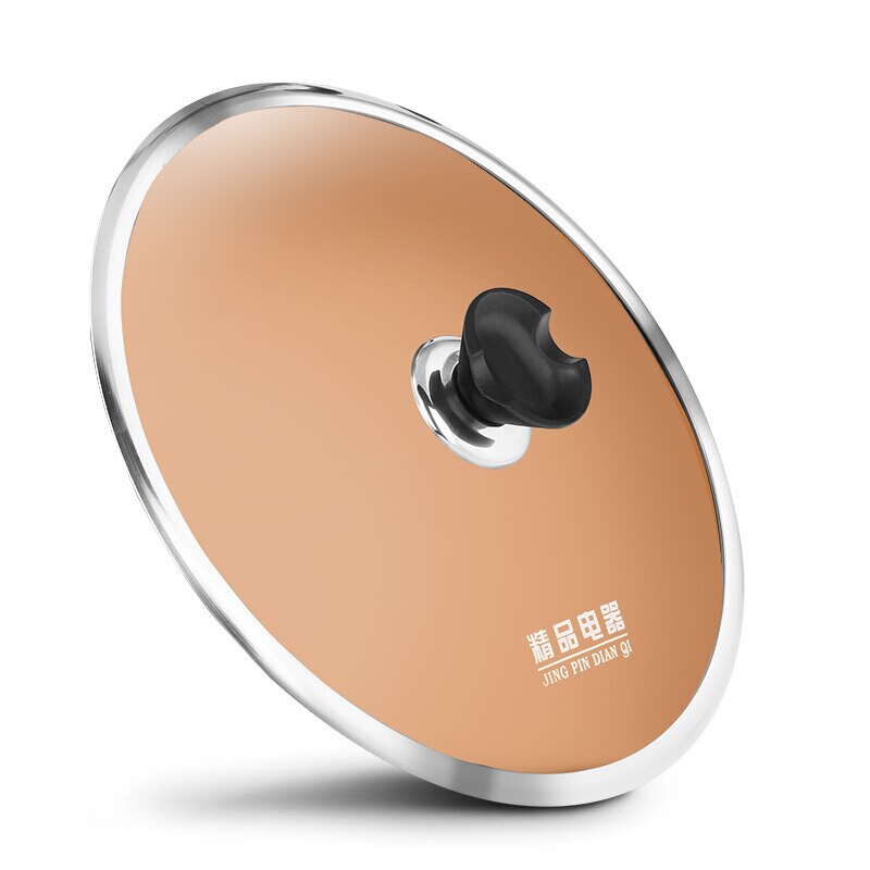 Multi-function electric cooker with 1 layer Steamer Tray for steaming frying stewing pot Cast iron pan Ideal for 2-3 people