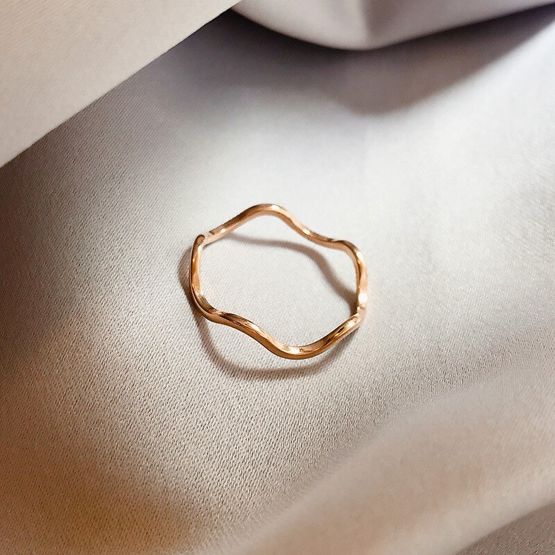 UNICRAFTALE Dubbele lege kern vingerringen roestvrijstalen gegroefde ringinstellingen brede vingerringen voor sieraden maken cadeau, Roestvrij staal