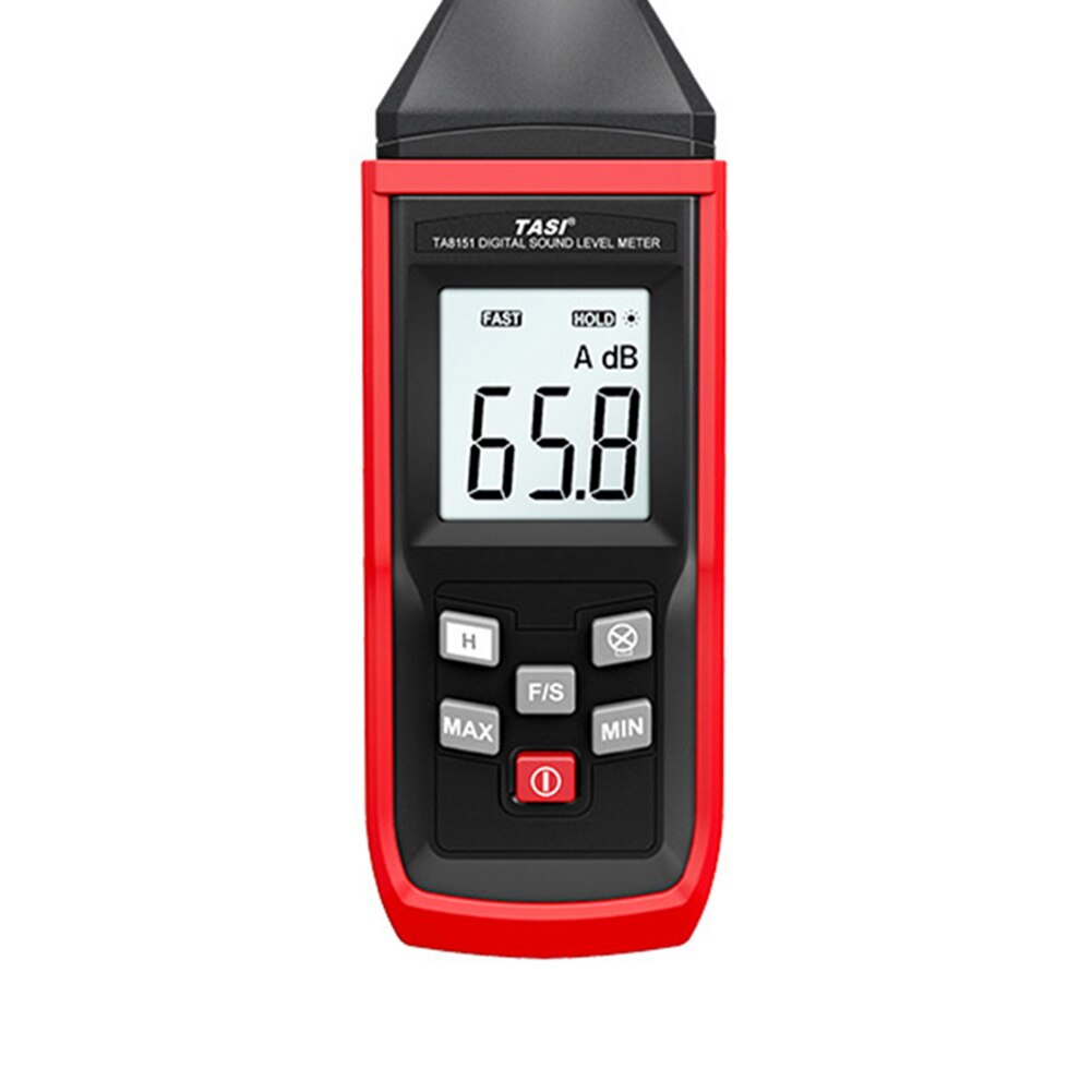 LCD Noise Measuring Instrument 30-130dB Decibel Digital Sound Level Meter Decibel Meter Noise Audio Detector