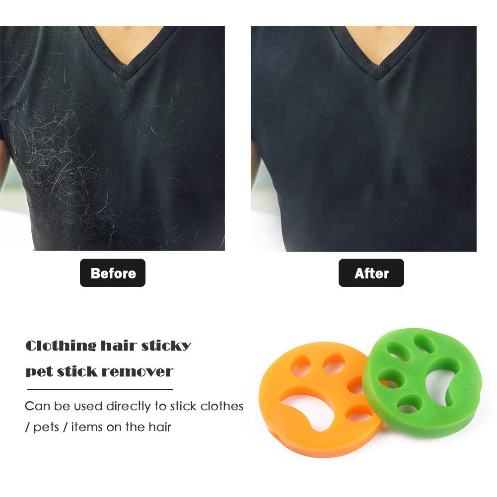 2/4pc Reusable Cleaning Laundry Catcher Pet Hair Catcher Cat Dog Fur Lint Hair Remover Clothes Dryer Washing Machine Accessories