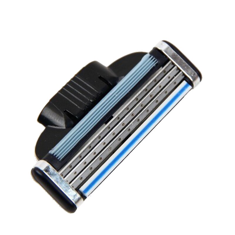 4pcs/Set Layer Razor Blades For Men 3 Gile Mach Shaver Blade 3 Replace Head Beauty Beard Refills Cartridge Shaving Blades