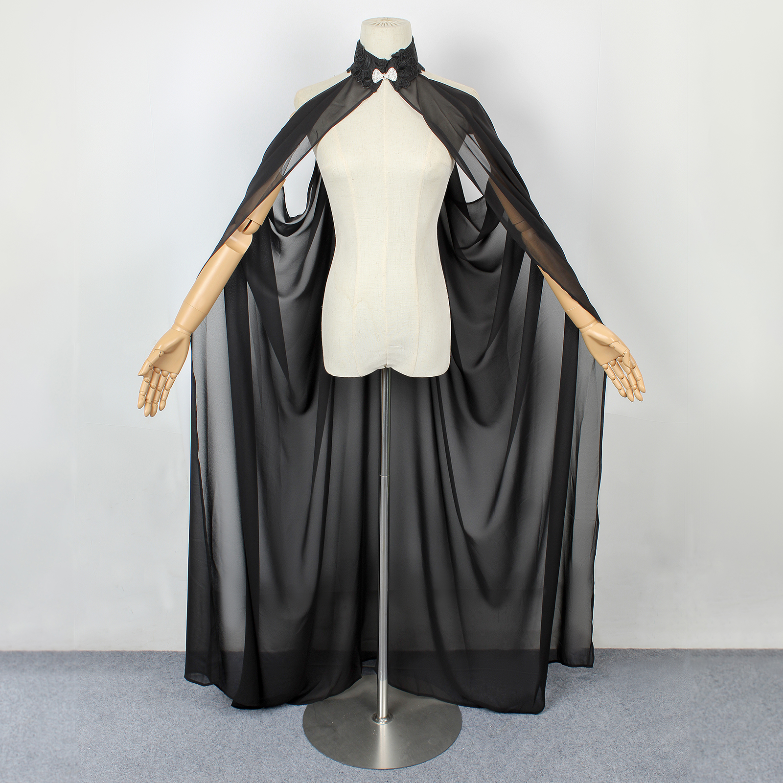 1Pcs Cool Unisex Mantle Hooded Cloak Coat Wicca Robe Medieval Cape Shawl Halloween Party Witch Wizard Cosplay Costumes Women