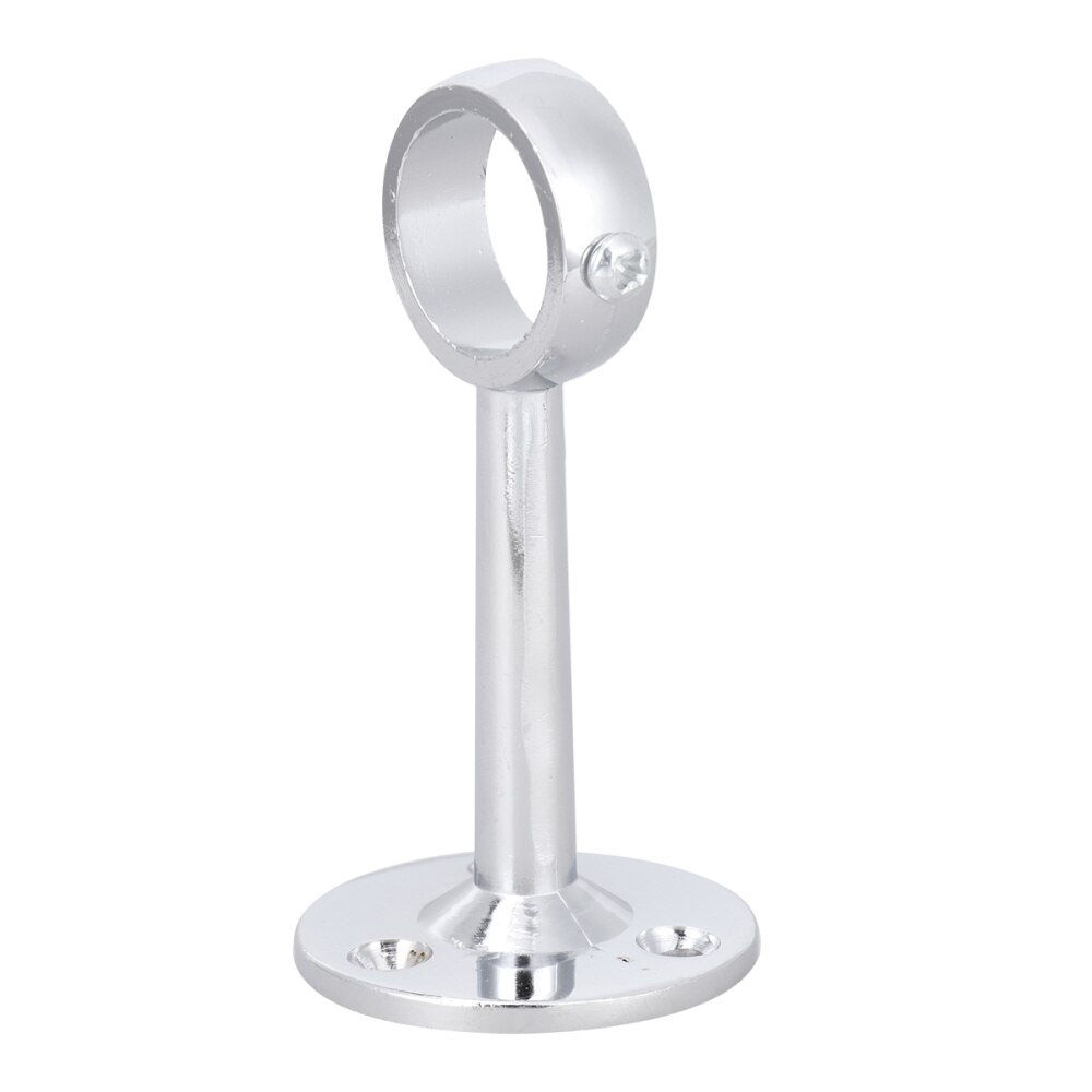 1pc Hanging Rod Wardrobe Rail Holder Wardrobe Tube Support Nracket Clothes Hanging Rod Holder - 19MM