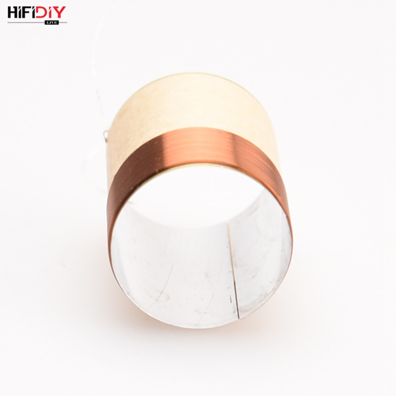 HIFIDIY LIVE 3 INCH~18 inch 25.5mm~75.5mm bass Voice Coil Speaker Repair accessories White Aluminum Sound Air Outlet DIY Parts