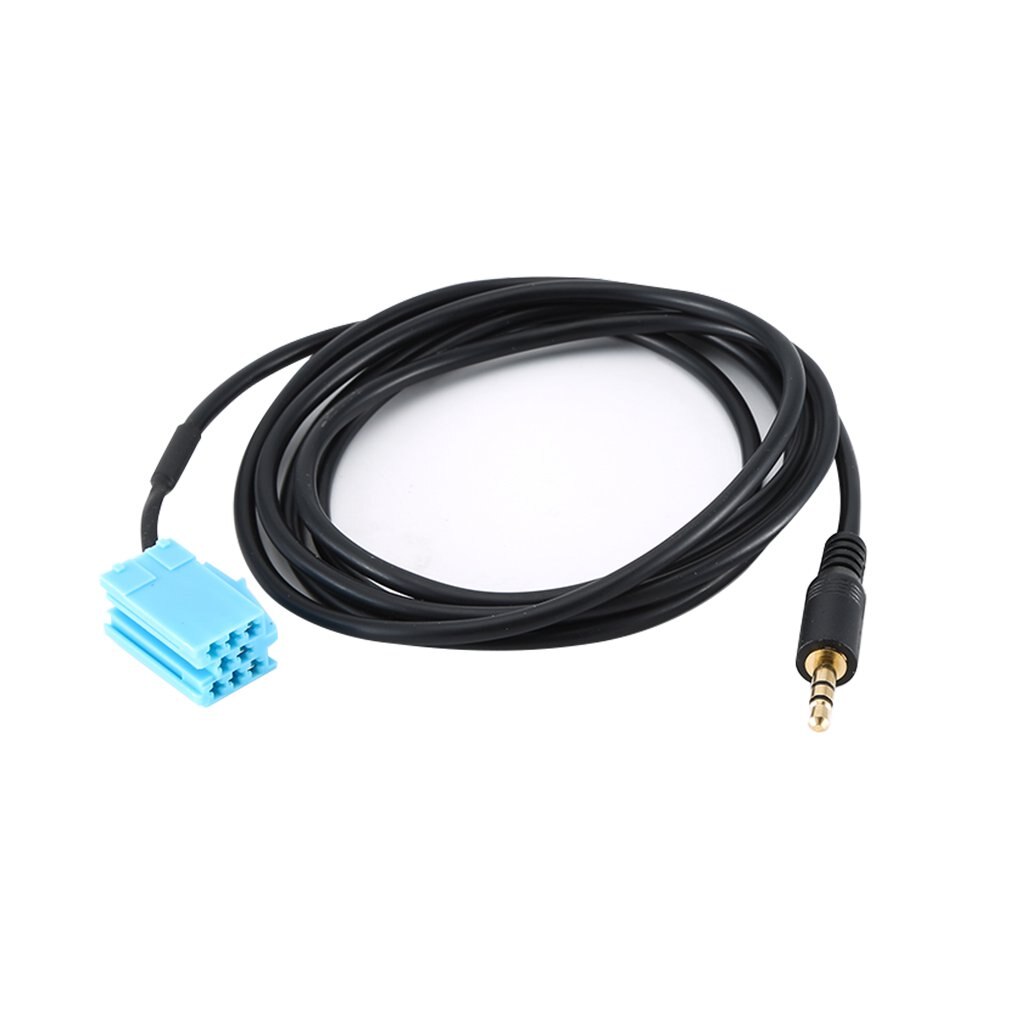Bilstereo mini iso 8 pin aux kabel adapter med radio fjerningsverktøy til blaupunkt radio 2000