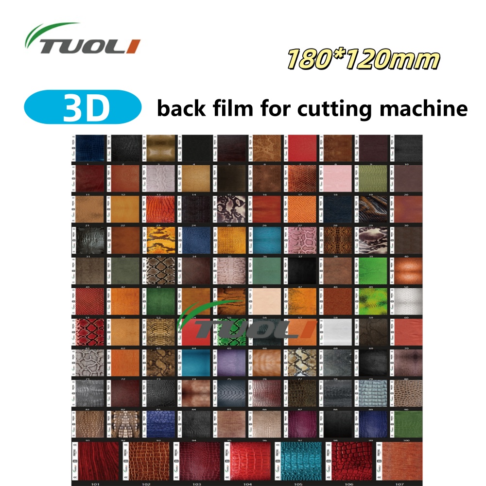 TUOLI 3D Animal película protectora trasera pegatina de teléfono cubierta de hoja para teléfono inteligente piel TL168 TL568 TL518 TL168Plus máquina cortadora
