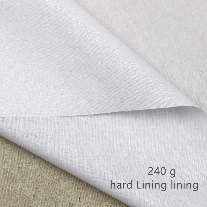 440G Interlining Hars Voering Composiet Niet-geweven Stof Buckram Vullen Padding Ijzer-Op Gordijn, hoed Dakranden, Zakbodem: hard Lining 240g