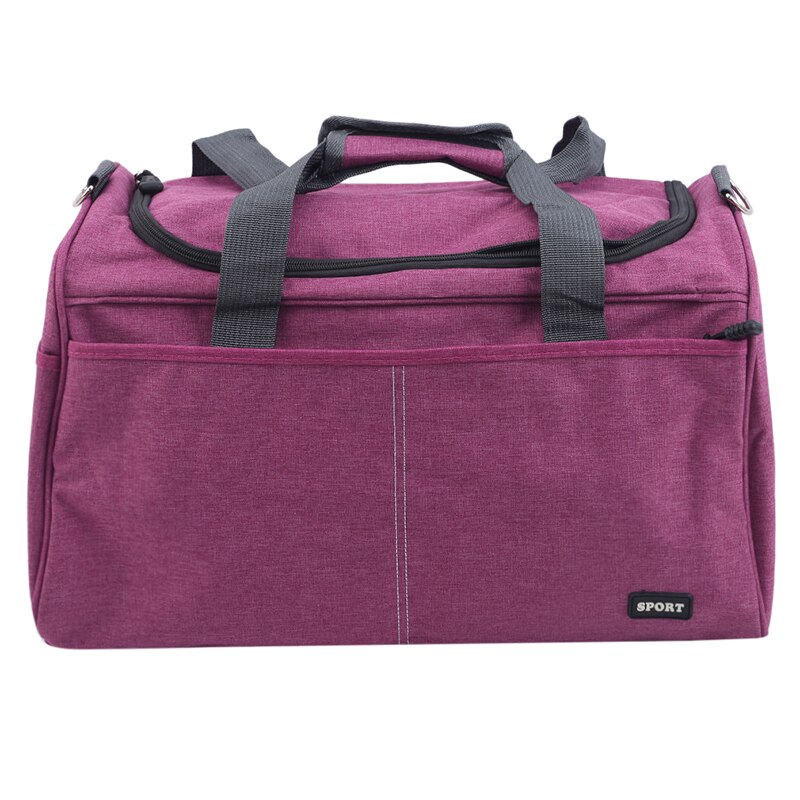 Bolso de viaje multifuncional para hombre y mujer, bolsa de viaje de gran capacidad, Oxford, para fin de semana