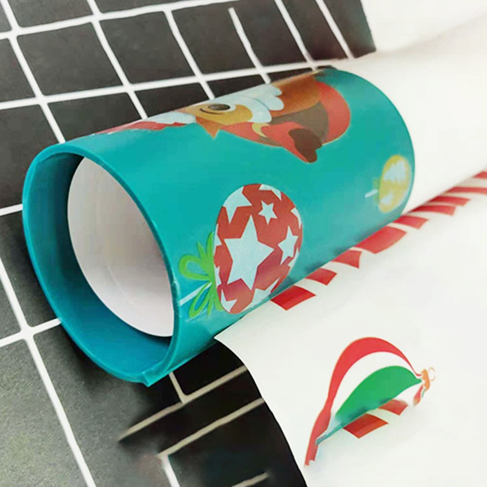 Wrapping Paper Cutter Christmas Safe Packing Roll Manual Office Sliding Trimmer Convenient School Tools Time Saving