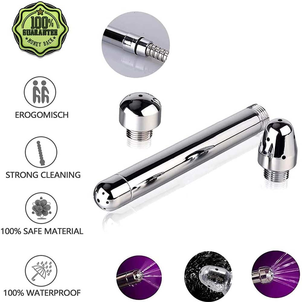 Bidet-einstellen, Dusche, Dusche, Einlauf-einstellen, 3 Köpfe, Dusche, Dusche, Reinigungssystem, Regler und Schlauch, Badezimmer-Zubehör