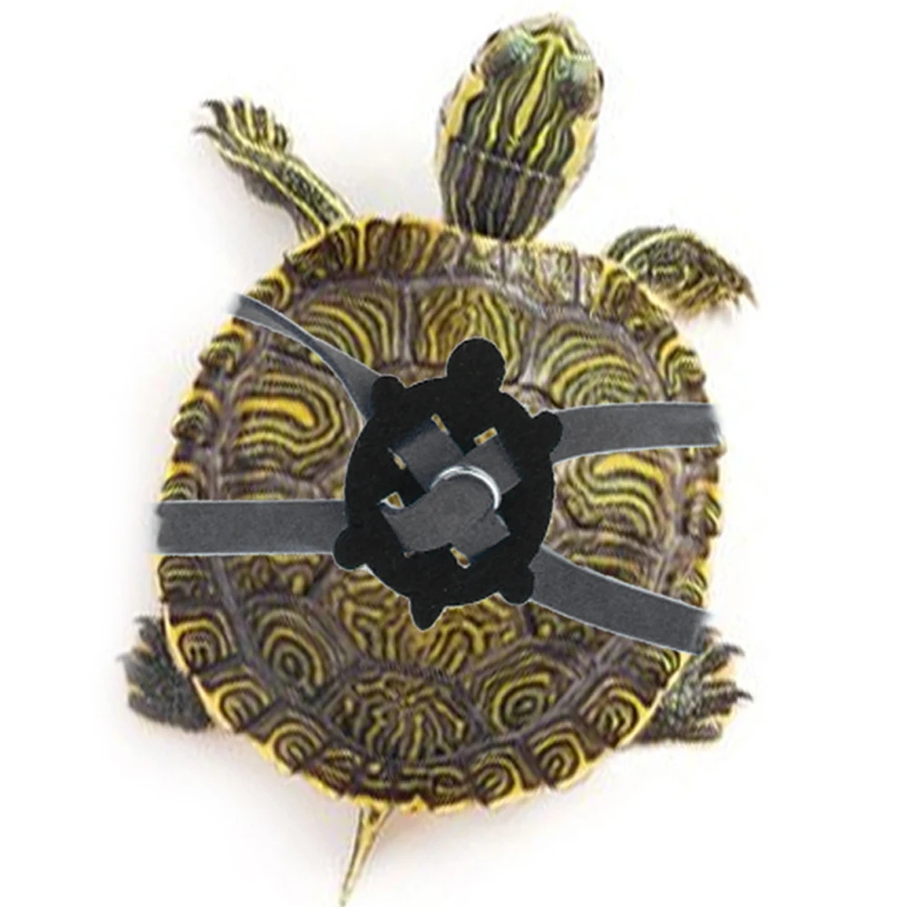 Odporna na zużycie regulowana smycz dla żółwia z bezpieczną linką trakcyjną Pasek uprzęży Idealne artykuły dla zwierząt dla żółwi i żółwi