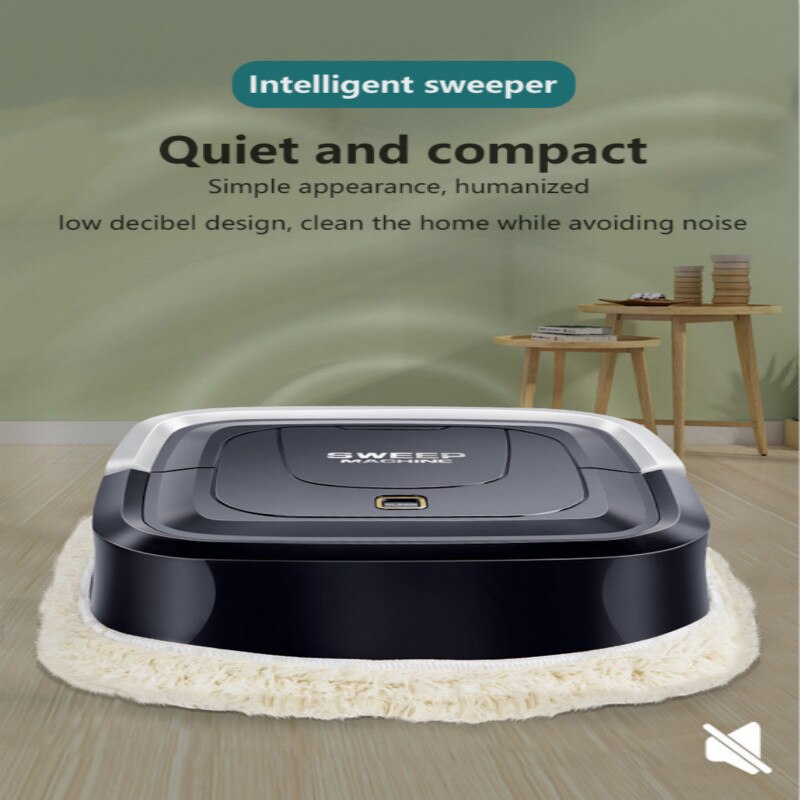 Intelligent Sweeping Robot Home Automatic Cleaning Machine Lazy Smart Vacuum Cleaner Mopping Machine Mini Cleaning Guard