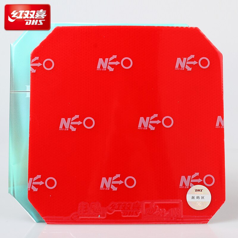 DHS NEO Hurricane 3 table tennis ball rubber ping pang rubber