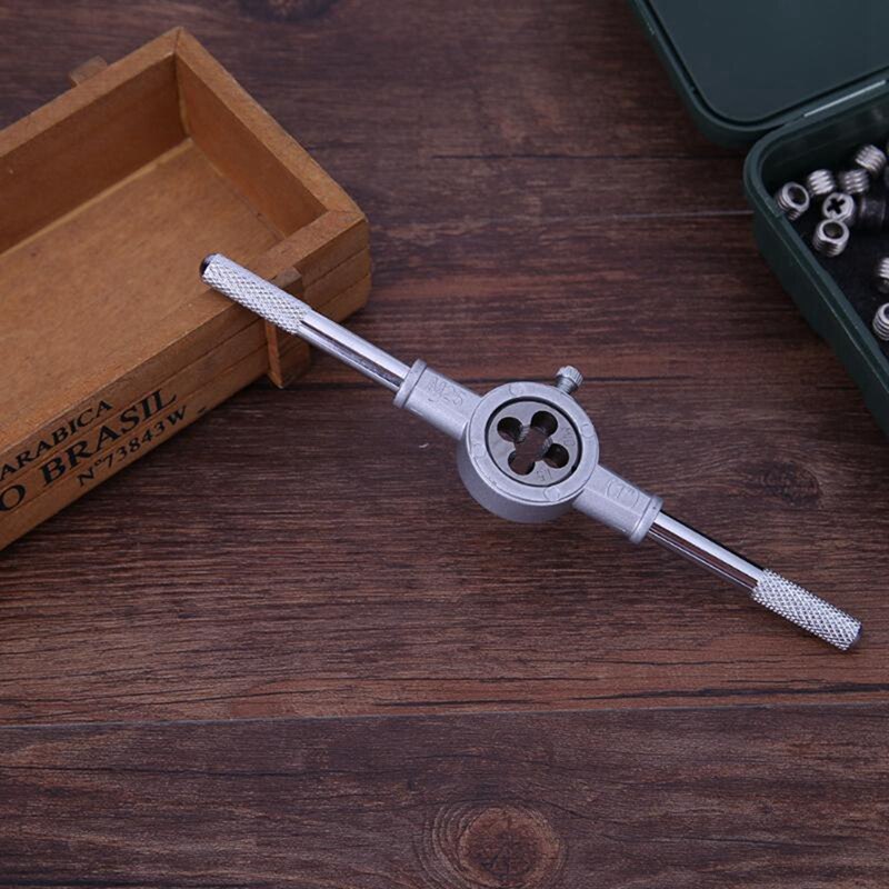 6PCS/Set Metric Die Wrench Kit Thread Processing Threading Tapping Hand Tool