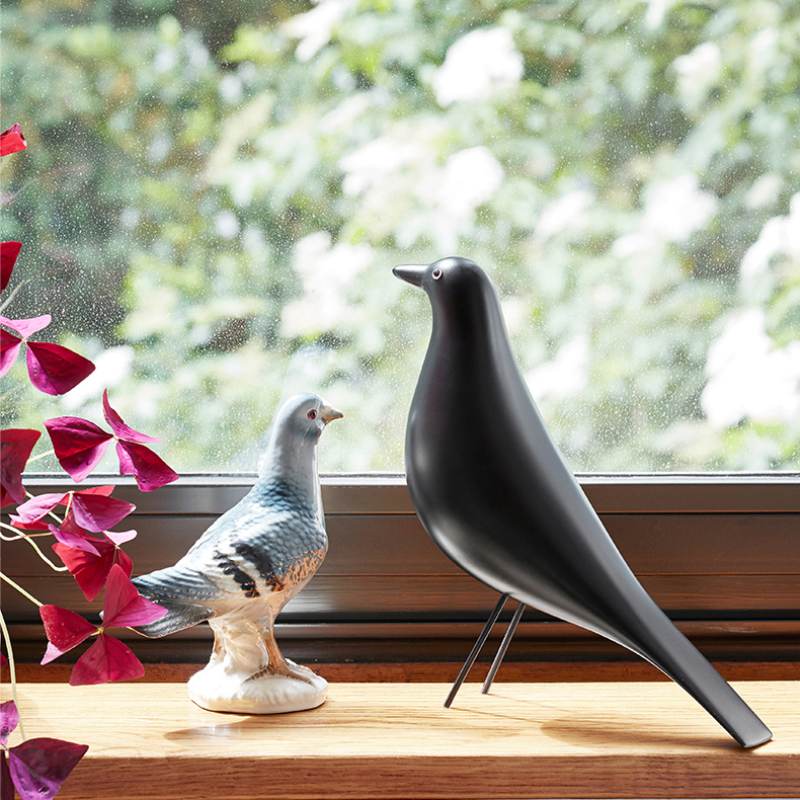 Eames – Statue d&#39;oiseau créative en résine, Sculpture de bureau, décoration de maison, accessoires