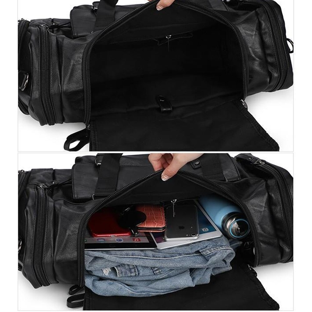 Newhey opvouwbare reisplunjezakken voor mannen weekend overnacht tas sport gymtas met gevouwen schoencompartiment. Bagage tas voor alle toepassingen, waterbestendig 120 l, blauw met reiztoilettas Newhey opvouwbare reisplunjezakken voor mannen weekend overnacht tas sport gymtas met gevouwen schoencompartiment. Bagage tas voor alle toepassingen, waterbestendig 120 l, blauw met reiztoilettas