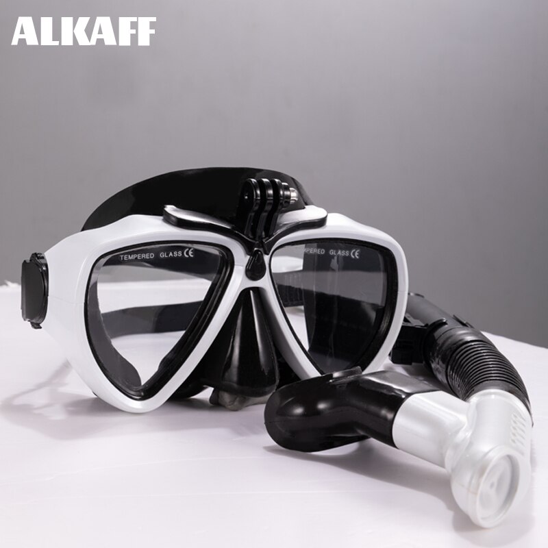 full Face Scuba Diving Mask Myopia Anti Fog Goggles With Camera Mount Snorkeling Set Swimming mask deep water For Adult