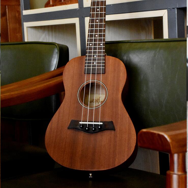 21 23 26 pouces ukulélé hawaïen quatre cordes petite guitare sapélé bois ukulélé bon pour mélomane UK2139