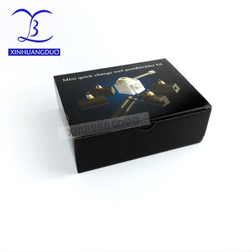 Mini Aluminum Lathe Quick Change Tool Holder Post Set, mini quick change tool post set use for hobby lathes