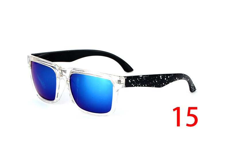 Vintage ken block solglasögon män spion märke reflekterande spegel solglasögon man kvinnor retro fyrkantig kör glasögon uv: 15