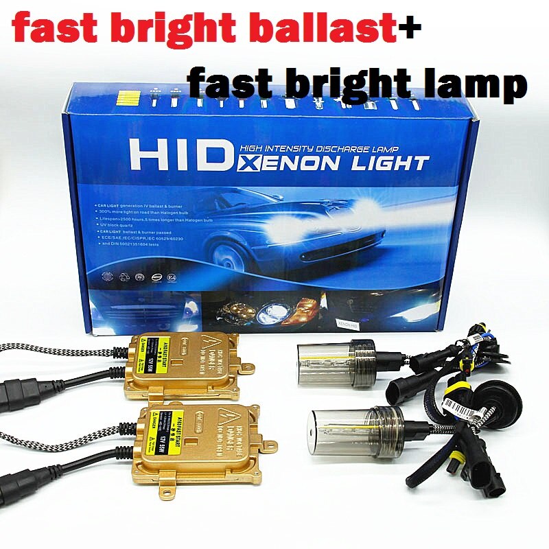 Slim Ballast Kit HID Xenon Lamp 12V55W H4 H7 H11 9005 9006 HB3 HB4 H1 H3 Auto Lichtbron 6000 k