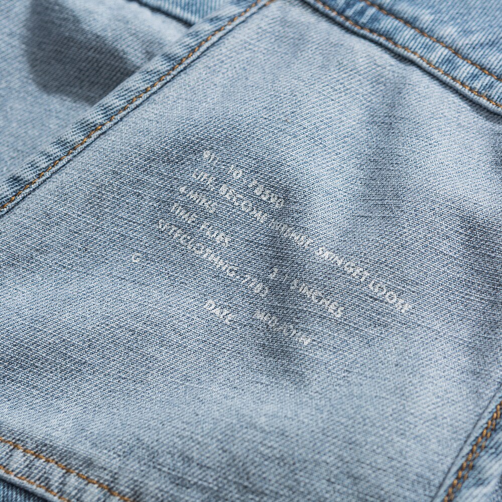 EFUNGAL Denim Jean Vest Men Multiple Pockets Hip Hop Vests Zipper Streetwear Skateboard Sleeveless Winter Casual Jackets Coats