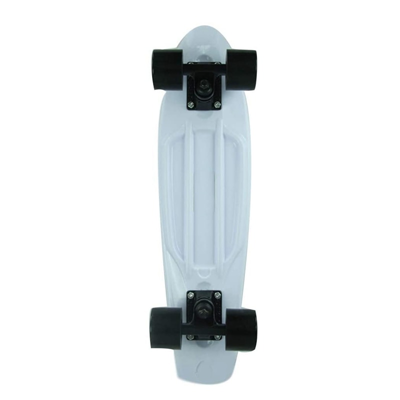 22.5X 6 Inch Skateboard Plastic Fish Banana Skating Board Decks for Outdoor Sport Fish Board Non-Slip Deck